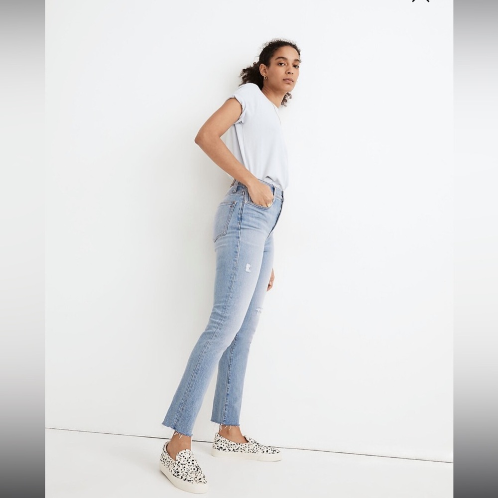 Madewell Perfect Vintage Jeans in Coffey Wash